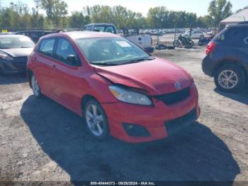  Salvage Toyota Matrix