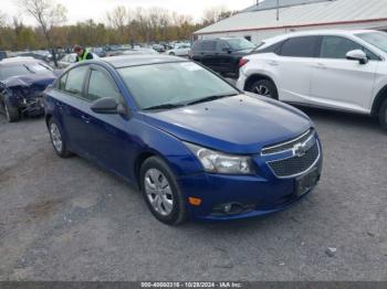  Salvage Chevrolet Cruze