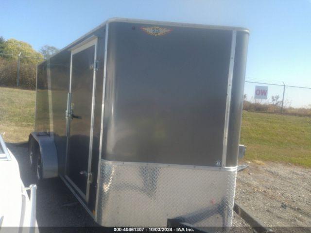  Salvage H&h Enclosed Trailer