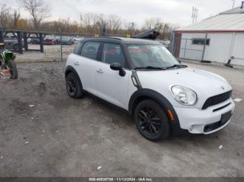  Salvage MINI Cooper S Countryman