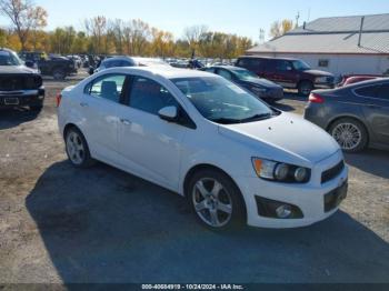  Salvage Chevrolet Sonic