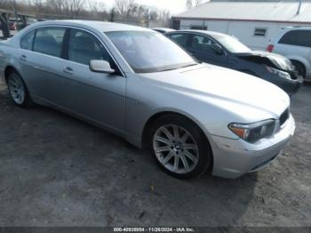  Salvage BMW 7 Series