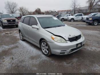  Salvage Toyota Matrix