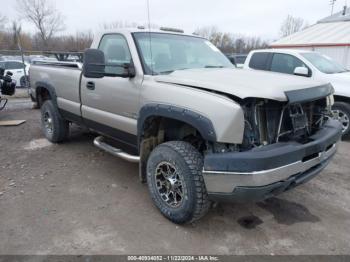  Salvage Chevrolet Silverado 2500