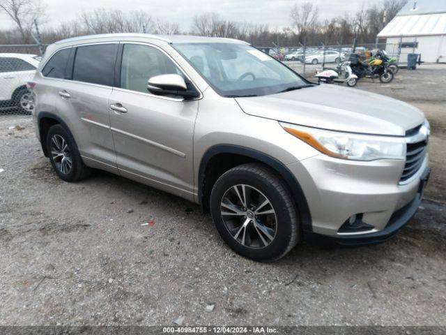  Salvage Toyota Highlander