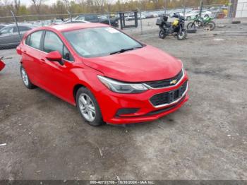  Salvage Chevrolet Cruze