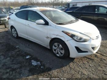  Salvage Hyundai ELANTRA