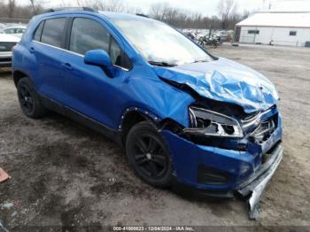  Salvage Chevrolet Trax