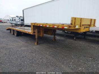  Salvage Overbilt Trailer