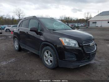  Salvage Chevrolet Trax