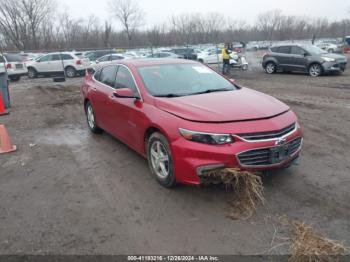  Salvage Chevrolet Malibu