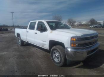  Salvage Chevrolet Silverado 2500