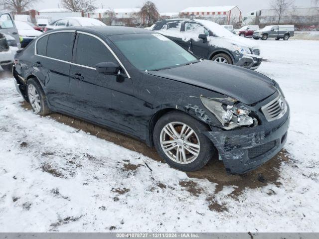  Salvage INFINITI G37x