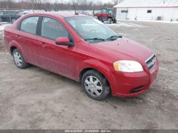  Salvage Chevrolet Aveo