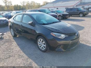  Salvage Toyota Corolla