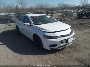 Salvage Chevrolet Malibu