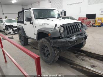  Salvage Jeep Wrangler