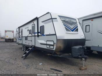  Salvage Kz Sport Trek Travel Trlr