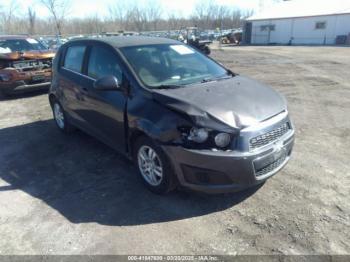  Salvage Chevrolet Sonic