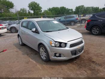  Salvage Chevrolet Sonic