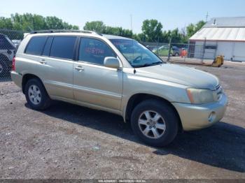  Salvage Toyota Highlander