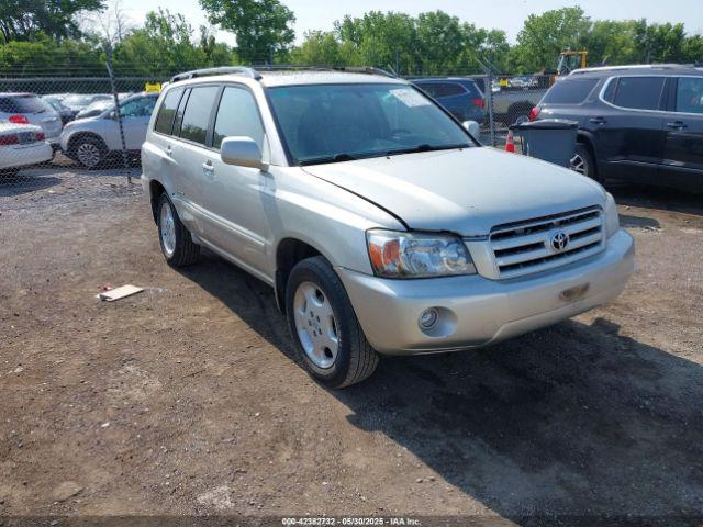  Salvage Toyota Highlander