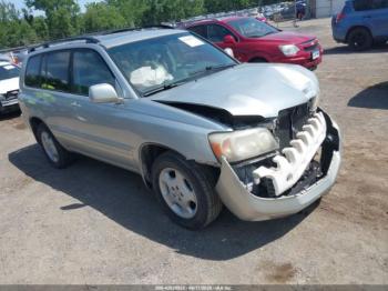  Salvage Toyota Highlander