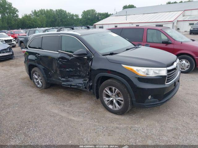  Salvage Toyota Highlander