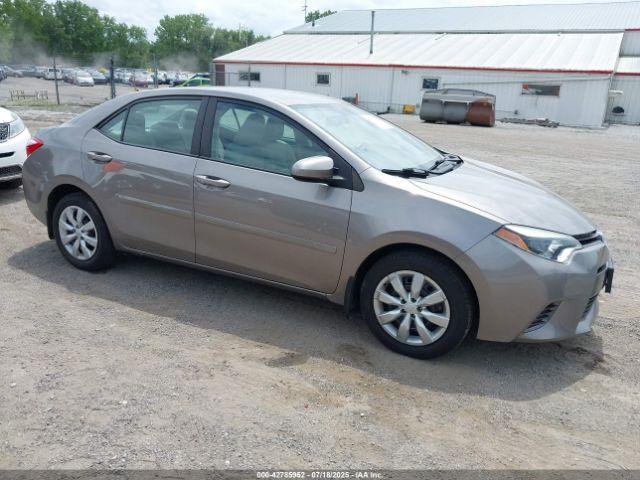  Salvage Toyota Corolla