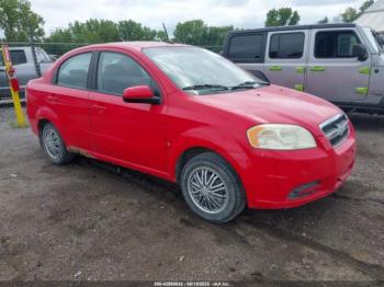 Salvage Chevrolet Aveo