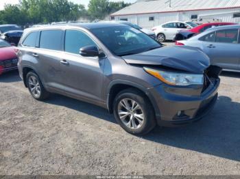  Salvage Toyota Highlander