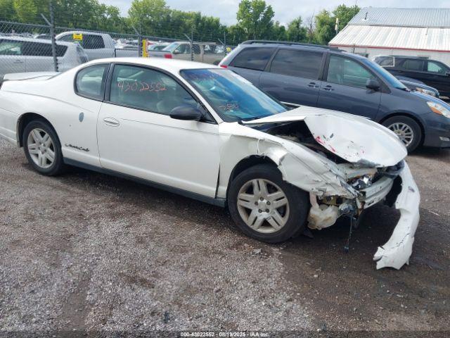  Salvage Chevrolet Monte Carlo