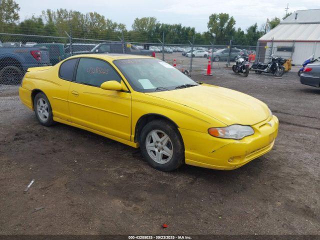  Salvage Chevrolet Monte Carlo
