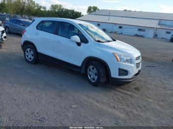  Salvage Chevrolet Trax
