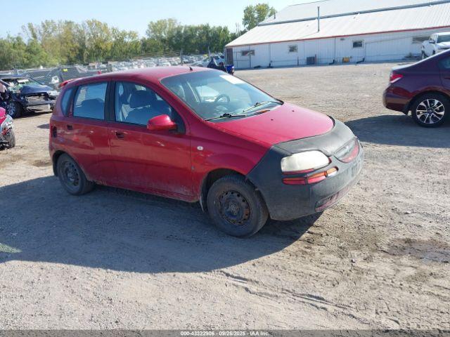  Salvage Chevrolet Aveo 5