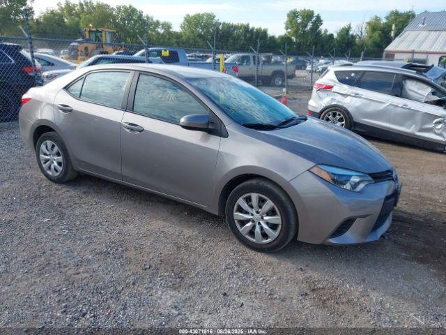  Salvage Toyota Corolla