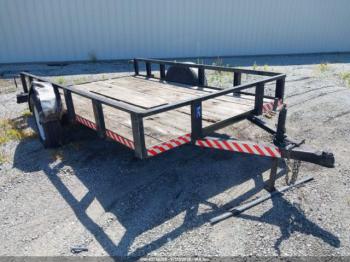  Salvage Homemade Utility 6.5 X 10 Trailer
