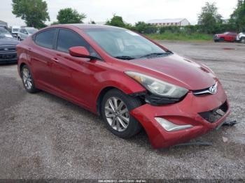  Salvage Hyundai ELANTRA