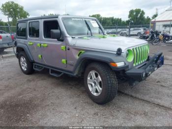  Salvage Jeep Wrangler