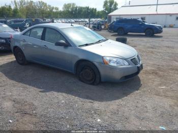  Salvage Pontiac G6