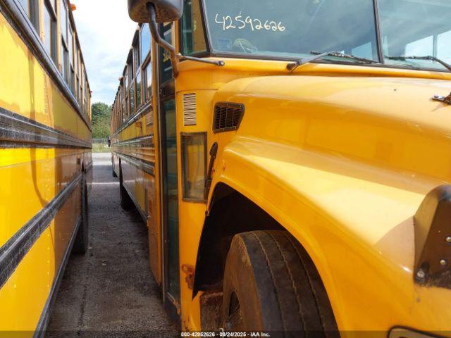  Salvage Blue Bird School Bus   Transit Bus