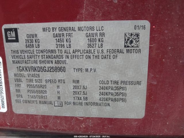 GMC Acadia Slt-1 Image 16