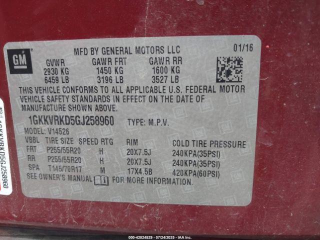 GMC Acadia Slt-1 Image 16