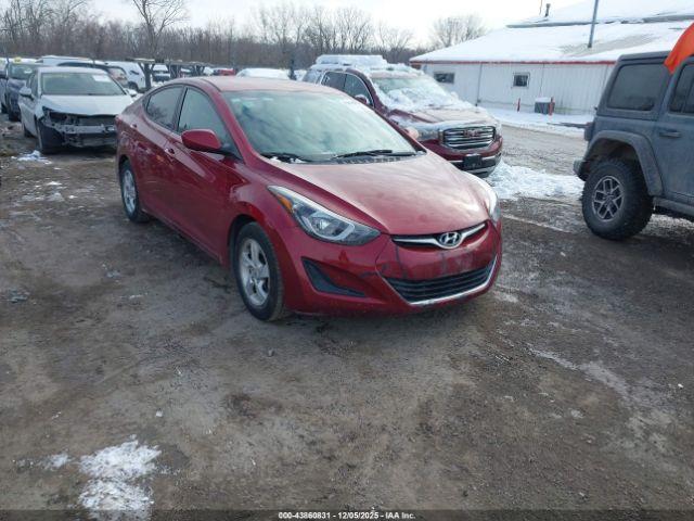  Salvage Hyundai ELANTRA