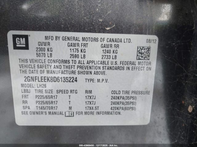 Chevrolet Equinox 1lt Image 9