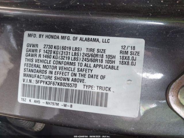 Honda Ridgeline Rtl-t Image 10