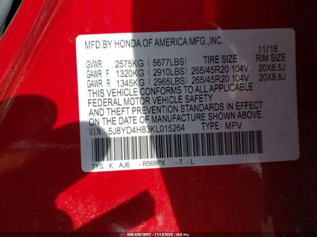 Acura MDX Advance Pkg Image 4