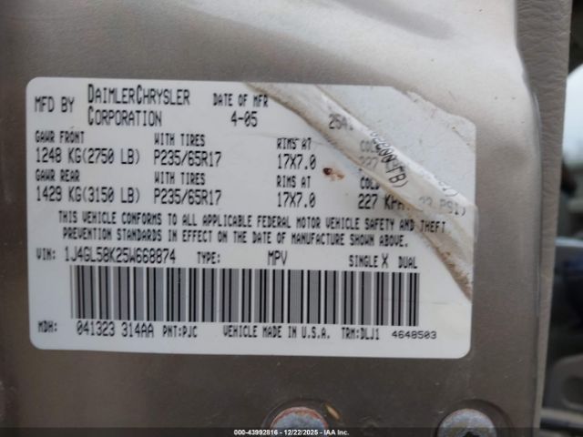 Jeep Liberty Limited Edition Image 7