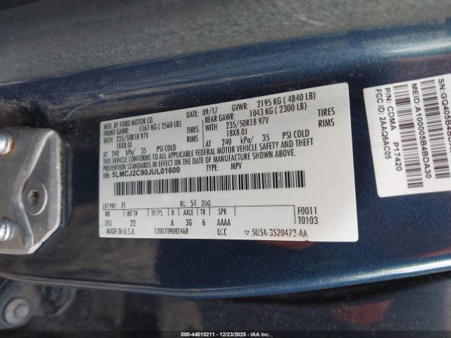 Lincoln MKC Select Image 7