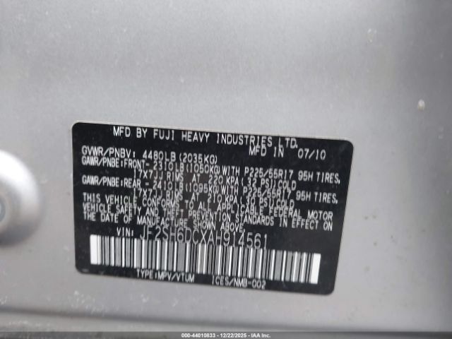 Subaru Forester 2.5x Limited Image 8